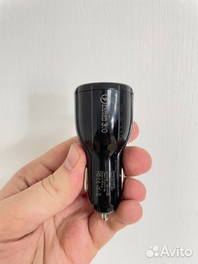 Зарядное устройство (адаптер) 12/24V USB+Type-C