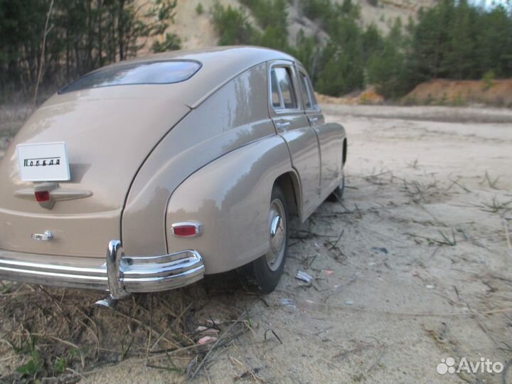 Победа газ М-20 Модель 1:8 DeAgostini