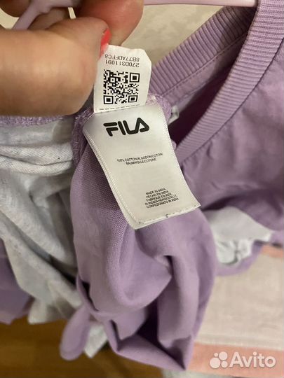 Футболка Fila оригинал. Б/у