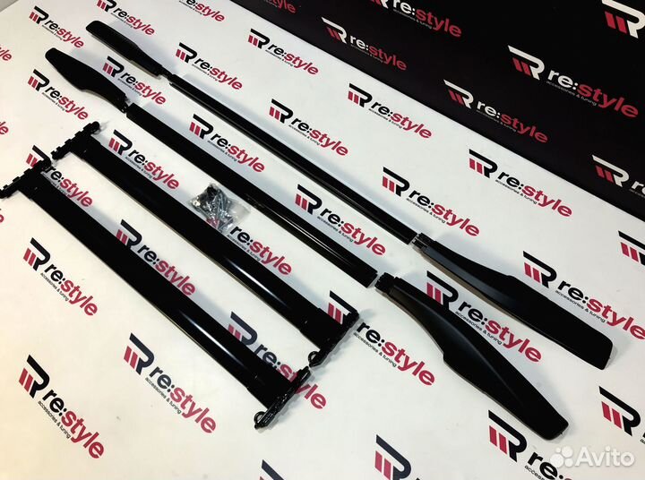 Рейлинги Toyota Harrier 30 Продольные+Поперечные 4