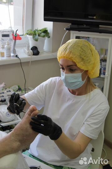 Лечебный педикюр подолог