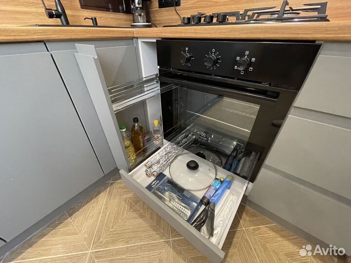 Цена за всю кухню. Кухня мдф софт ars 5743