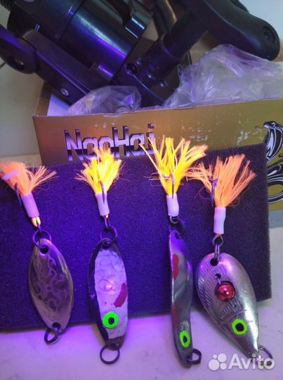 Катушка со спинингом