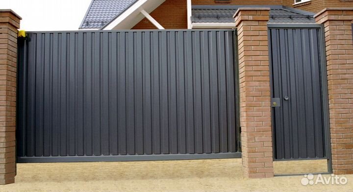 Забор из профнастила 