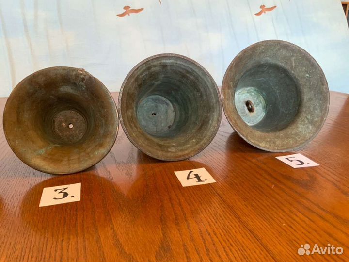 Колокол бронзовый старинный