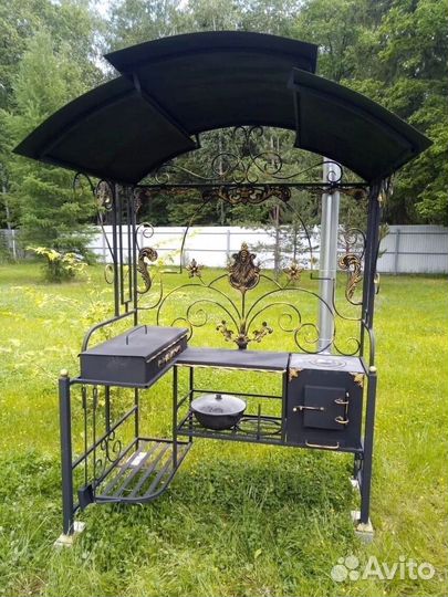 Мангал лофт