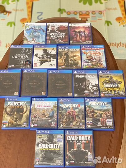 Диски на sony playstation 4