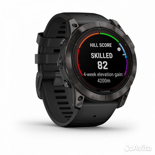 Garmin fenix 7X PRO Sapphire Solar черный