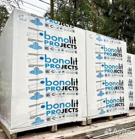 Газосиликатные блоки (Bonolit PROjects) с доставко