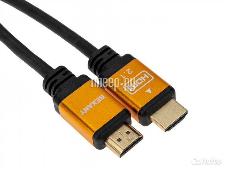 Rexant hdmi - hdmi 2.1 2m Gold 17-6004
