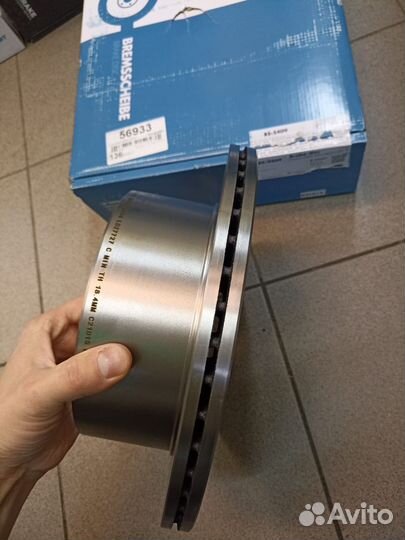 Диск тормозной задний Hyundai H-1 97-07