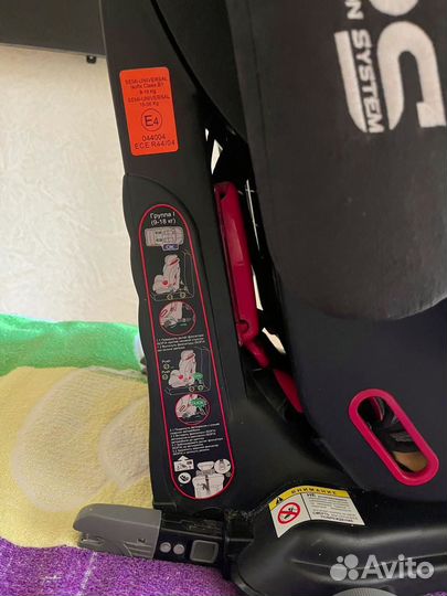 Детское автокресло 9 до 36 кг capella isofix