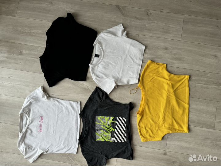 Футболка укороченная