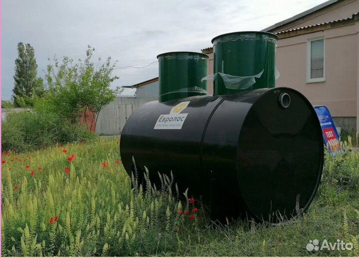 Септик автономный с монтажом