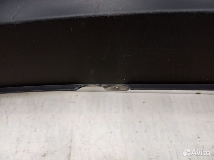 Юбка бампера задняя Skoda Rapid 2012