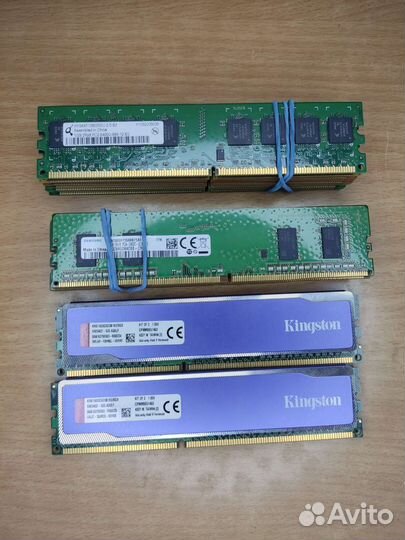Оперативная память ddr2/dd3/ddr4