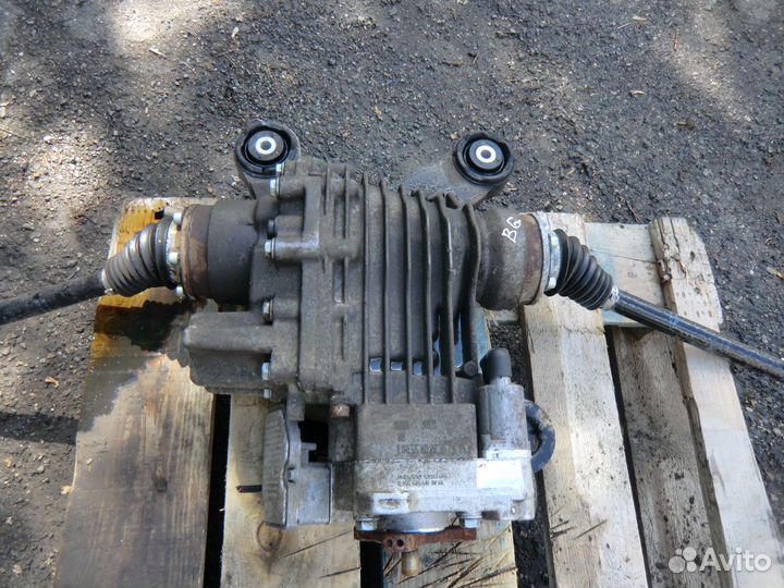 Фольцваген Пассат Б6 задний редуктор 3,2 полный пр