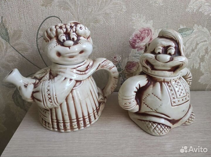 Новый набор сахарница и завар.чайник, Чайный набор