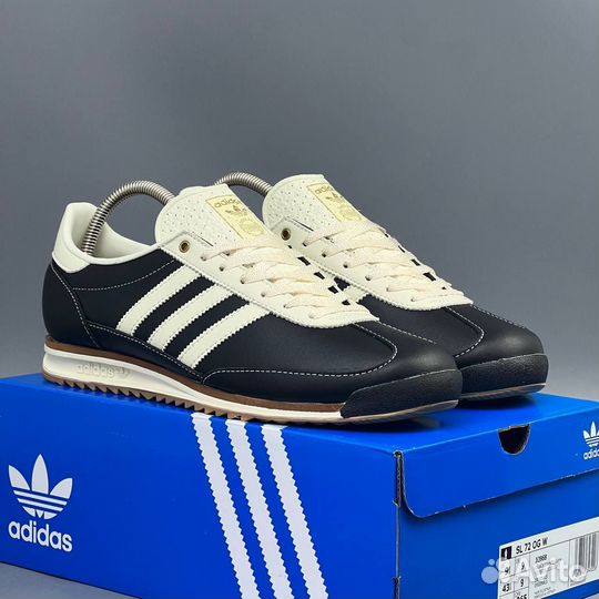 Кроссовки Adidas SL 72 Core Black Leather