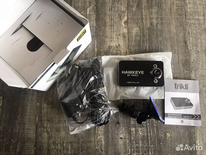 Автомобильный видеорегистратор trikli hawkeye