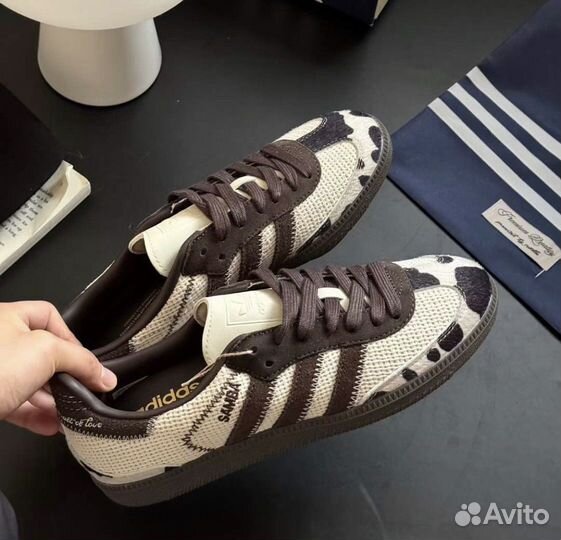 Adidas Samba x Notitle Cow Print Кроссовки