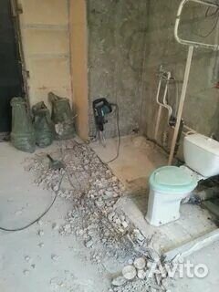 Демонтаж Сантехкабины/ Демонтаж перегородок