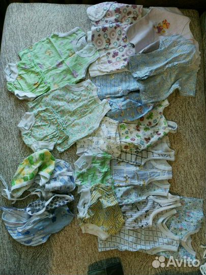 Детские вещи пакетом на 3-6 месяцев