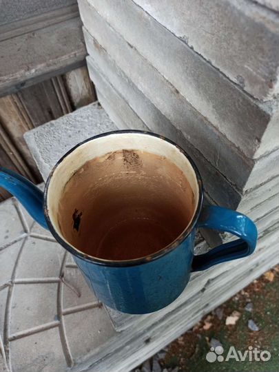 Кувшин эмалированный Винтаж