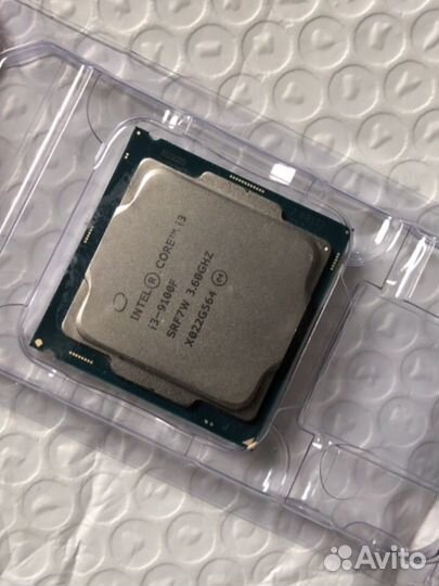 Процессор intel core i3 9100f