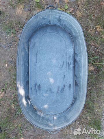 Корыто оцинкованное СССР купить в Коксовом | Товары для дома и дачи | Авито