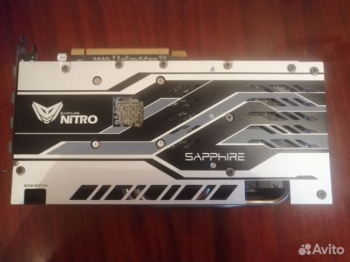 Видеокарта Sapphire nitro radeon rx 570 8g