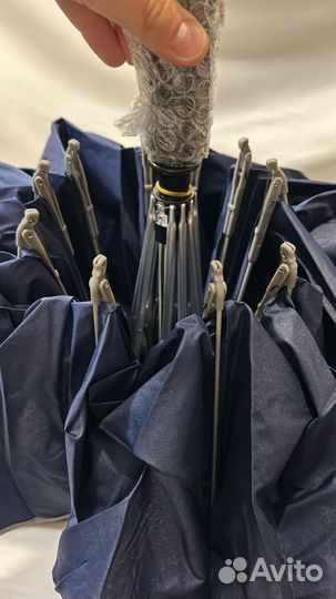 Зонт складной автомат с фонариком