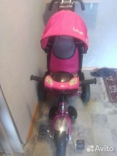 Детский велосипед с ручкой бу