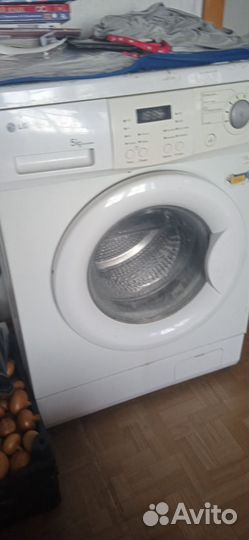 Стиральная машина бу lg 5 кг