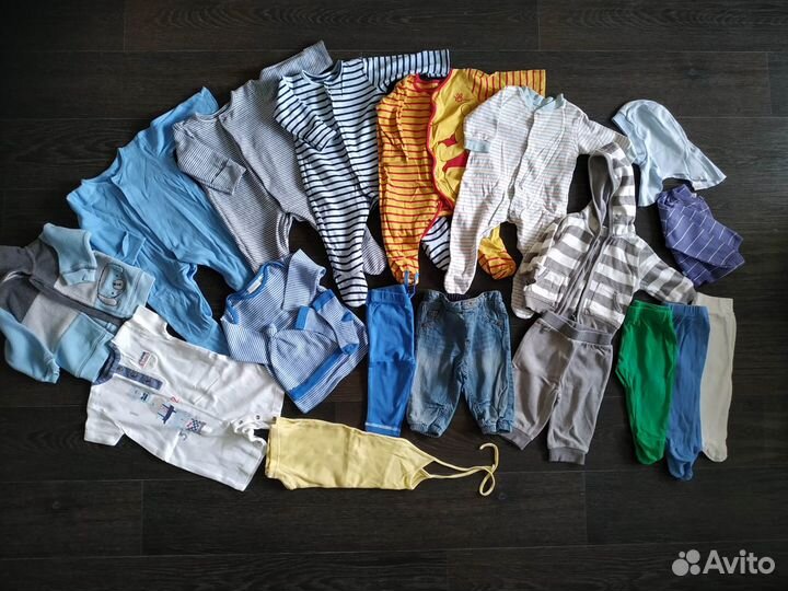Пакет вещей для мальчика 3мес