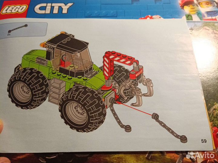 Lego City 60181 (Лесовоз)