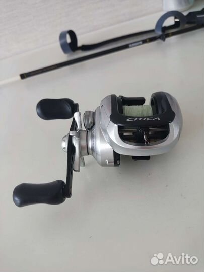 Спиннинг и катушка shimano
