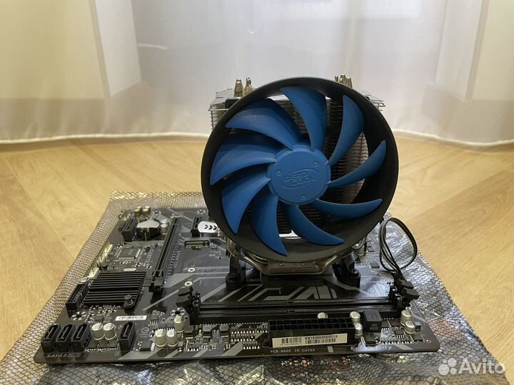 Комплект Ryzen 5 2600 / Gigabyte B450M / кулер S40