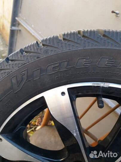 Литье с зимней резиной на ваз 185/55/R15