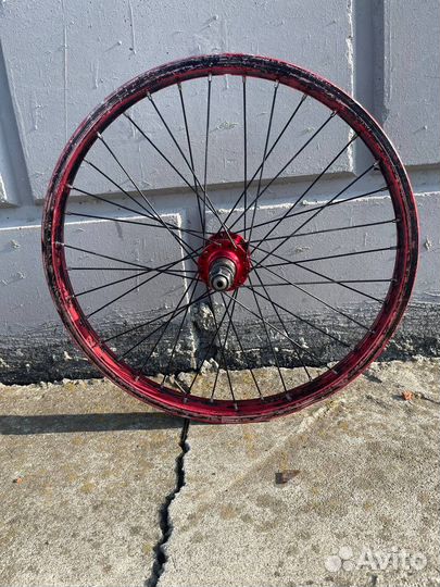 Заднее колесо на bmx