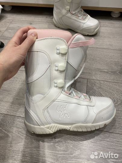 Сноубордические ботинки женские 36 мягкие usd pro