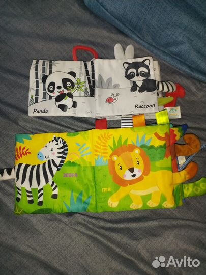 Детские книжки шуршалки, пищалки