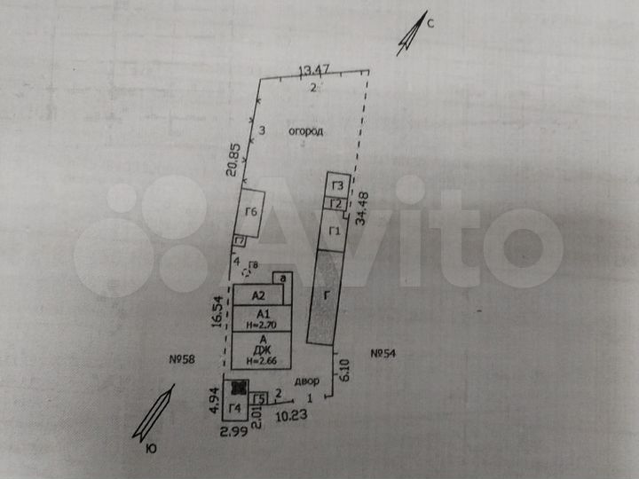 Дом 59,5 м² на участке 5,5 сот.