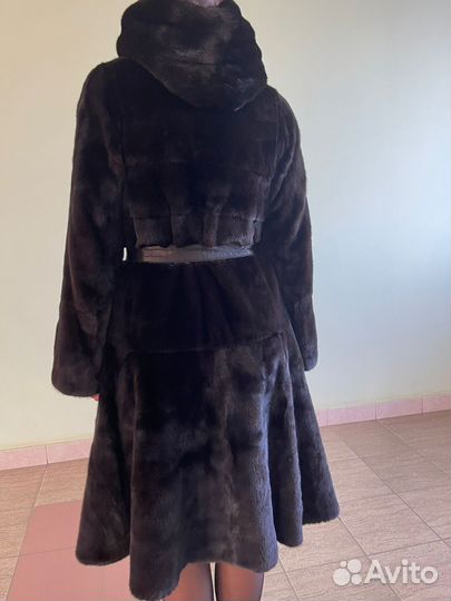 Шуба норковая блэклама blackglama