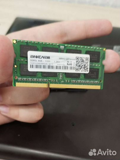 Оперативная память для ноутбука ddr3L 4G