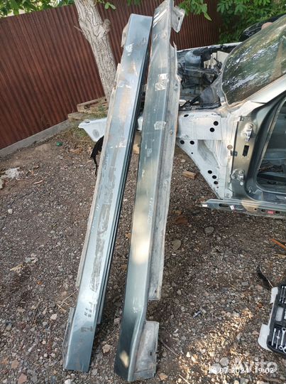 Накладка на порог наружная Bmw 7 E65