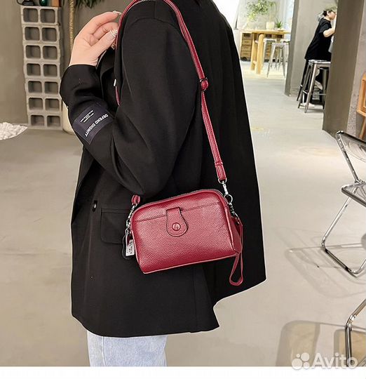 Сумка натуральная кожа