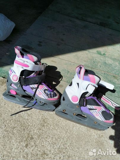 Коньки детские раздвижные