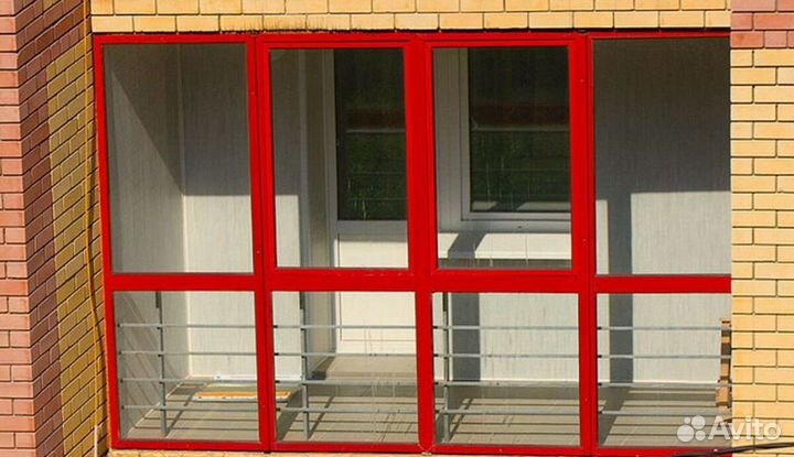 Остекление балконов и лоджий под ключ G2119