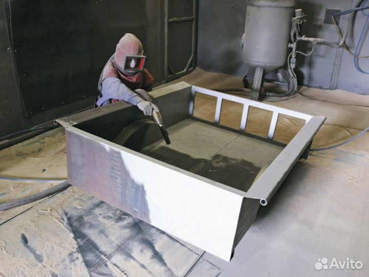 Пескоструйная обработка и покраска